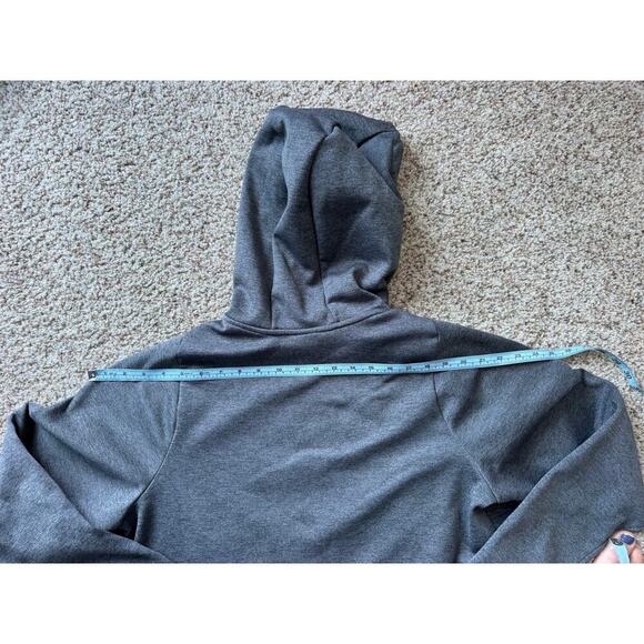 NIKE Gray Dri-fit pullover sweatshirt/hoodie/Fleece, size Medium - Picture 4 of 12